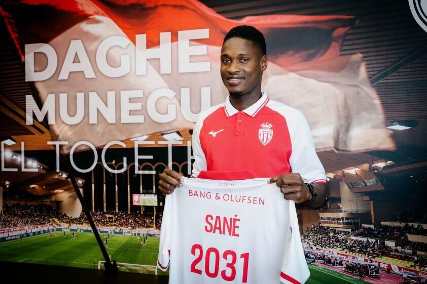 Sadibou Sané officiellement à l'AS Monaco