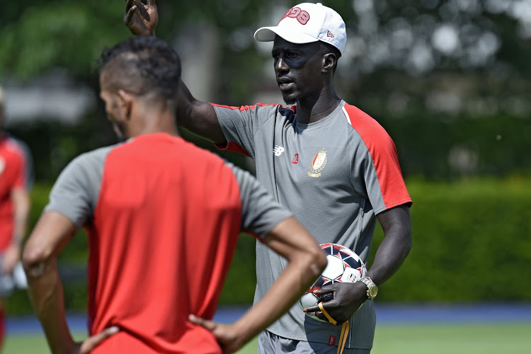 KAISERAU  GERMANY- JULY 1  :  Mbaye Leye assistant coach of Standard Liege pictured during a pre-season training summer stage camp in Sporthotel in Kaiserau 01/07/2019 ( Photo by Philippe Crochet / Photonews