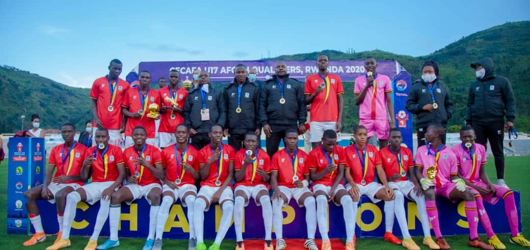 Ouganda U17 vainqueur du trophée CECAFA