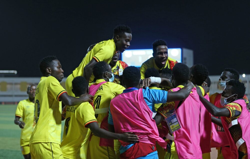 Uganda U20s are elated.  They are in the final of the CAN U20