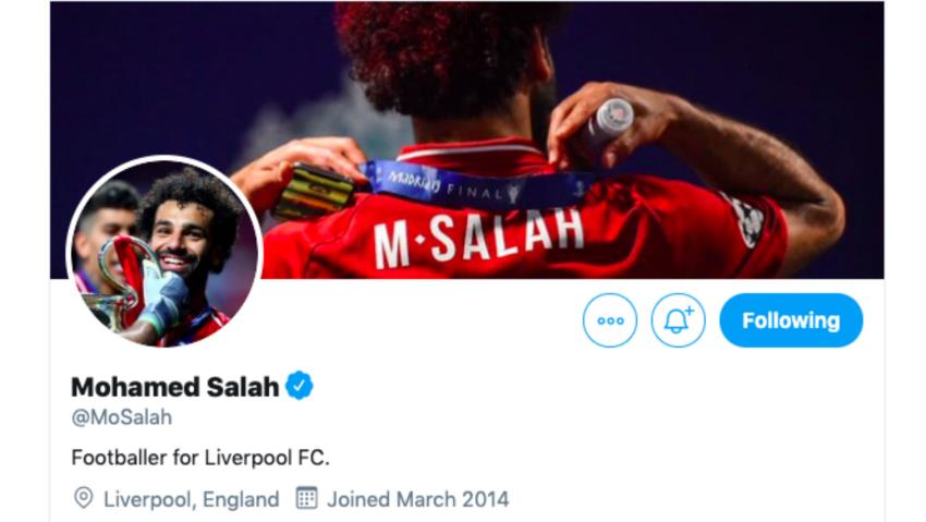 Mohamed Salah domine le top 100 des sportifs africains sur twitter