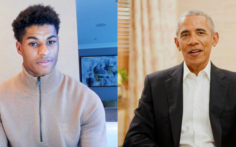 Barack Obama et l'engagement social de Marcus Rashford