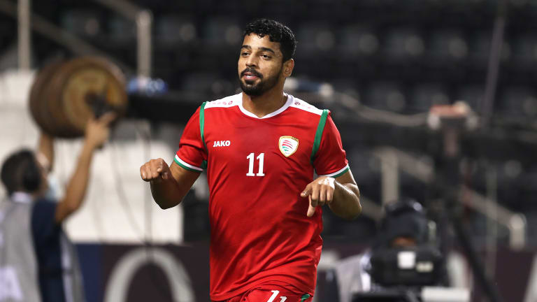 Mushen Al-Ghassani opened the scoring for Oman in the 2-1 victory over Somalia.