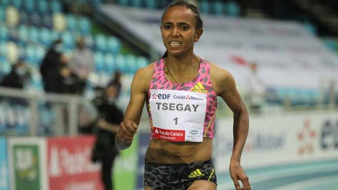 Gudaf Tsegay championne du monde du 1500m