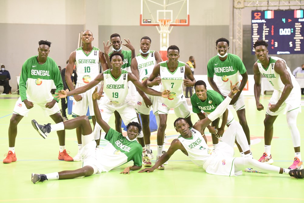 The U19 selection of Senegal.