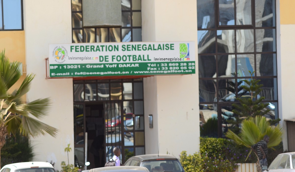 Le siège de la Fédération sénégalaise de football. 