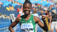 Tobi Amusan championne d'Afrique du 100m haies