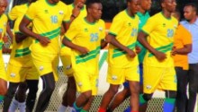 les joueurs du Rwanda