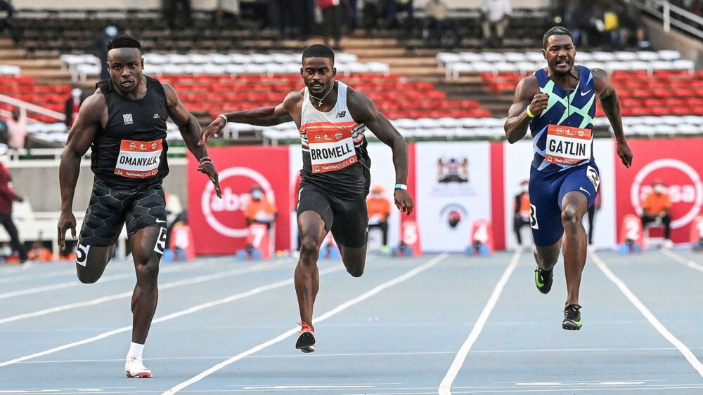 Ferdinand Omanyala 100 m Kenya