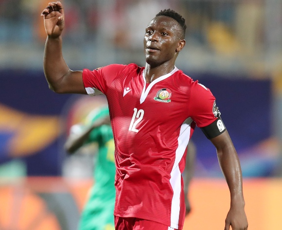 Victor Wanyama of Kenya during the 2019 Africa Cup of Nations match between Kenya and Senegal at the 30 June Stadium, Cairo on the 01 July 2019 ©Muzi Ntombela/BackpagePix