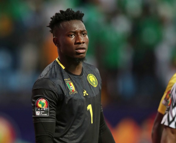 Andre Onana of Cameroon during the 2019 Africa Cup of Nations Last 16 match between Nigeria and Cameroon at the Alexandria Stadium, Alexandria on the 06 July 2019 ©Muzi Ntombela/BackpagePix