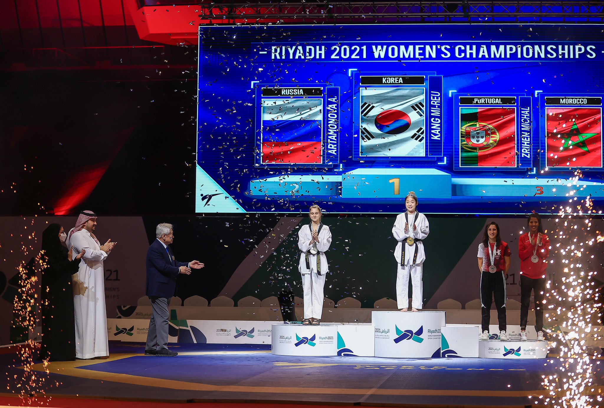 Soukaina Sahib sauve la participation marocaine avec sa médaille bronze.