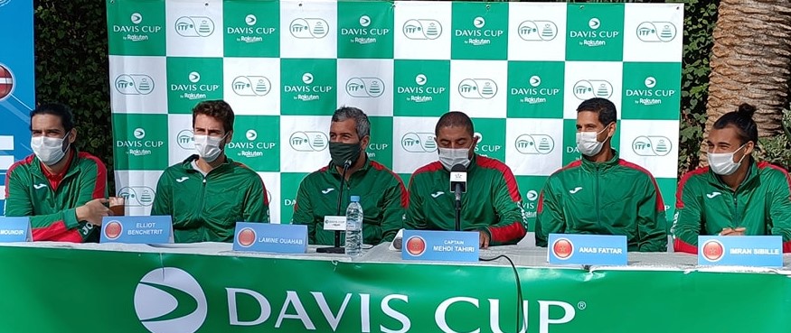Le Maroc a perdu face au Danemark en Coupe Davis.