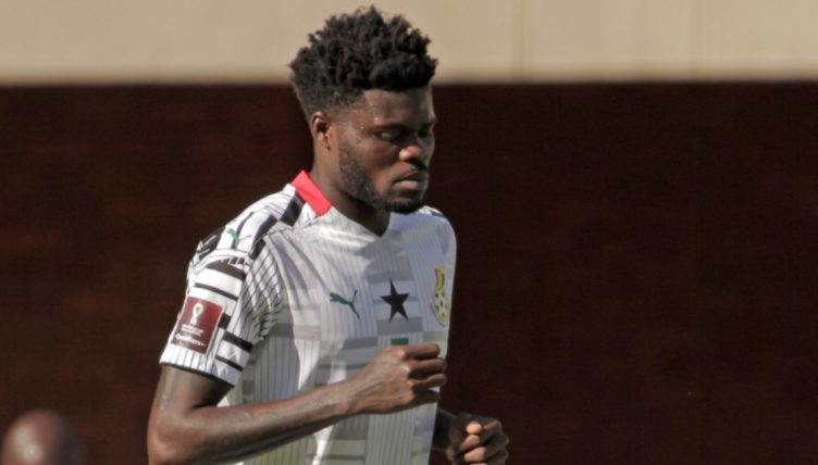 Thomas Partey souffre d'une blessure à l'aine et devrait manquer les deux prochains matches les Black Stars du Ghana