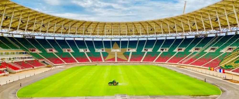 Le stade d'Olembe, l'une des enceintes de la CAN 2021.