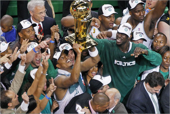 Celtics Boston Desmond Tutu 2008