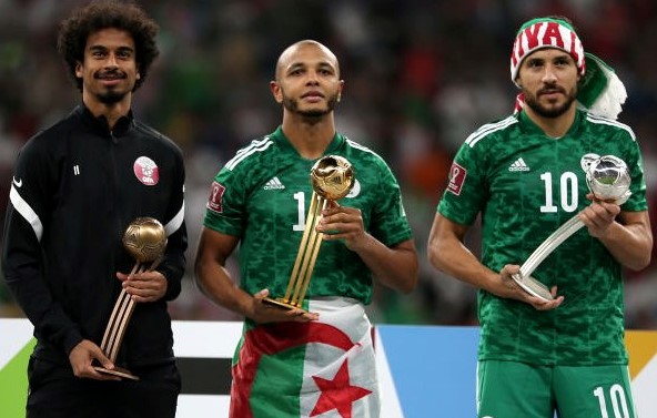 Coupe Arabe 2021 Brahimi meilleur joueur