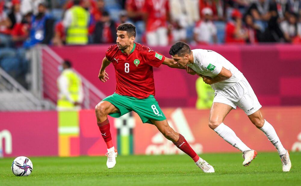 Coupe arabe 2021 Maroc qualifié en quarts