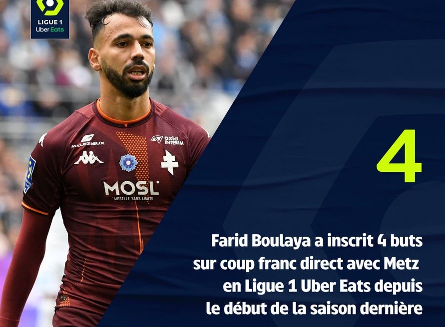 Farid Boulaya FC Metz