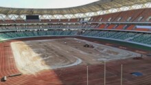 Veron Monsengo-Omba SG CAF- Stade Ebimpé rénovation