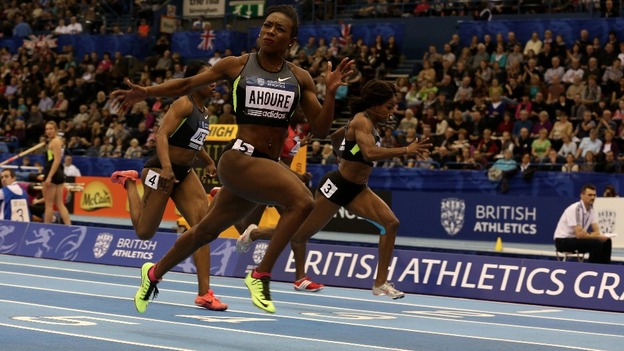 World Athletics Murielle Ahouré championne du monde en salle du 60m en 2018
