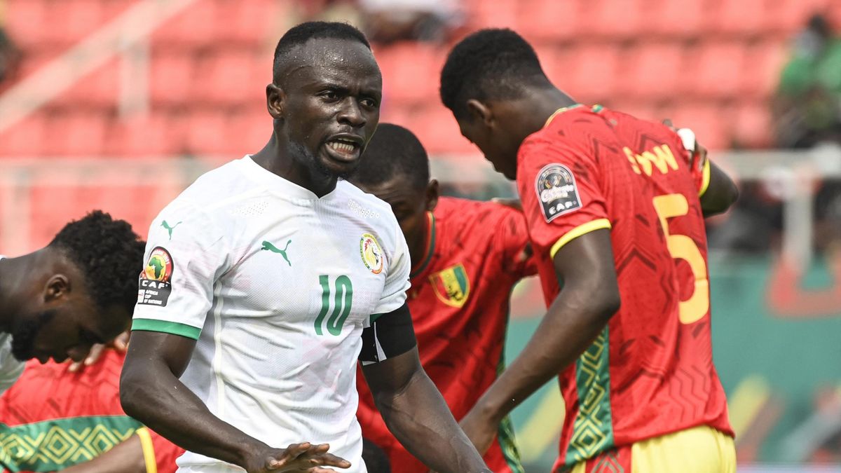 L'attaquant sénégalais Sadio Mané est resté muet face à la Guinée (0-0).  
