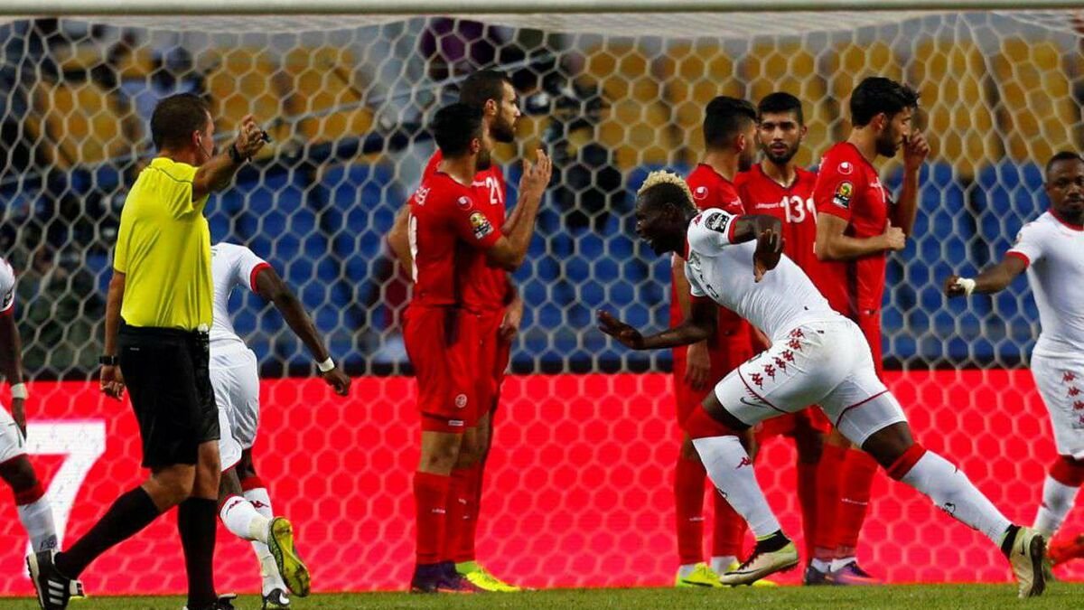 Aristide Bancé marque contre la Tunisie CAN 2017