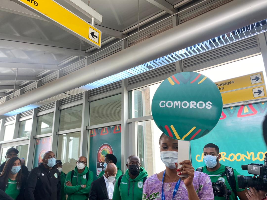 Arrivée des Comores à Yaoundé