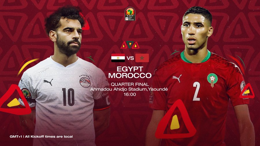 CAN 2021 Egypte vs Maroc