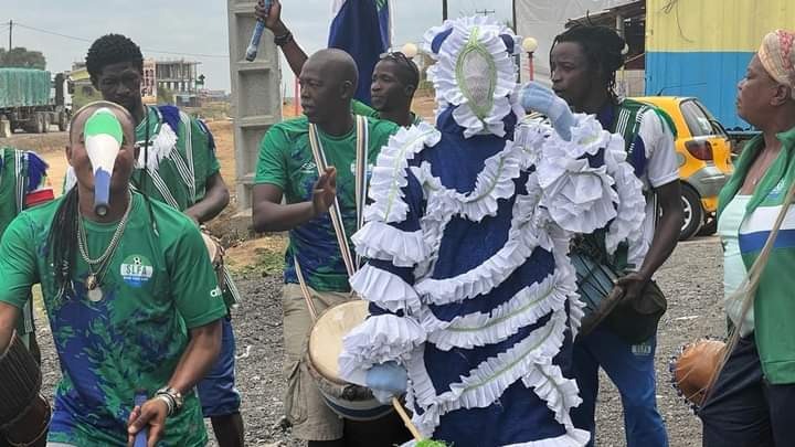 Les fans de la Sierra Leone