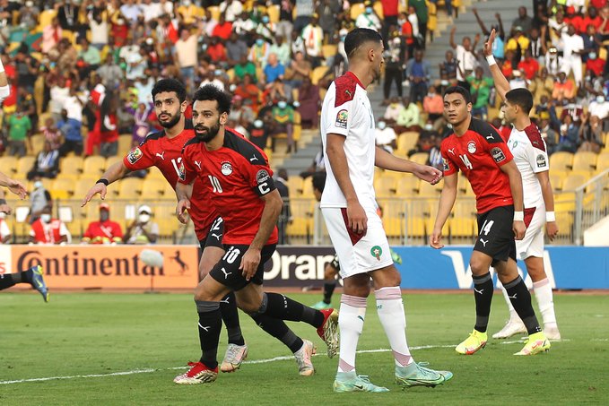 Salah marque le but égalisateur face au Maroc