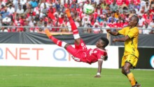 Pape Ousmane Sakho Simba SC Coupe CAF