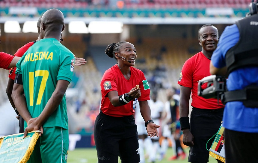 Salima Mukansanga arbitre Rwanda CAN 2021