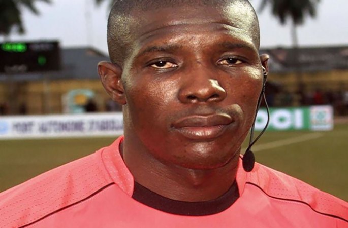 L'arbitre ivoirien Ibrahim Kalilou Traoré.