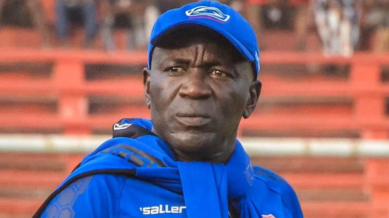 Lamine Ndiaye, l'entraîneur d'Horoya.