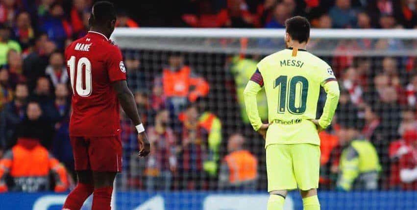 Messi (à droite) voulait former un duo au Barça avec Mané.