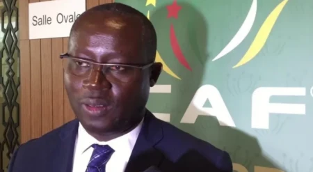 Président de la Fédération du Sénégal , Augustin Senghor
