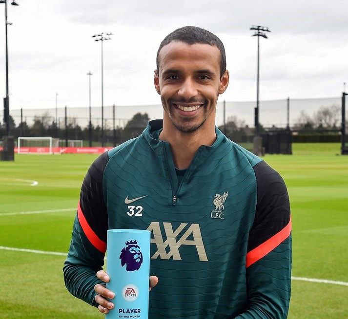 Joel Matip player of the month
