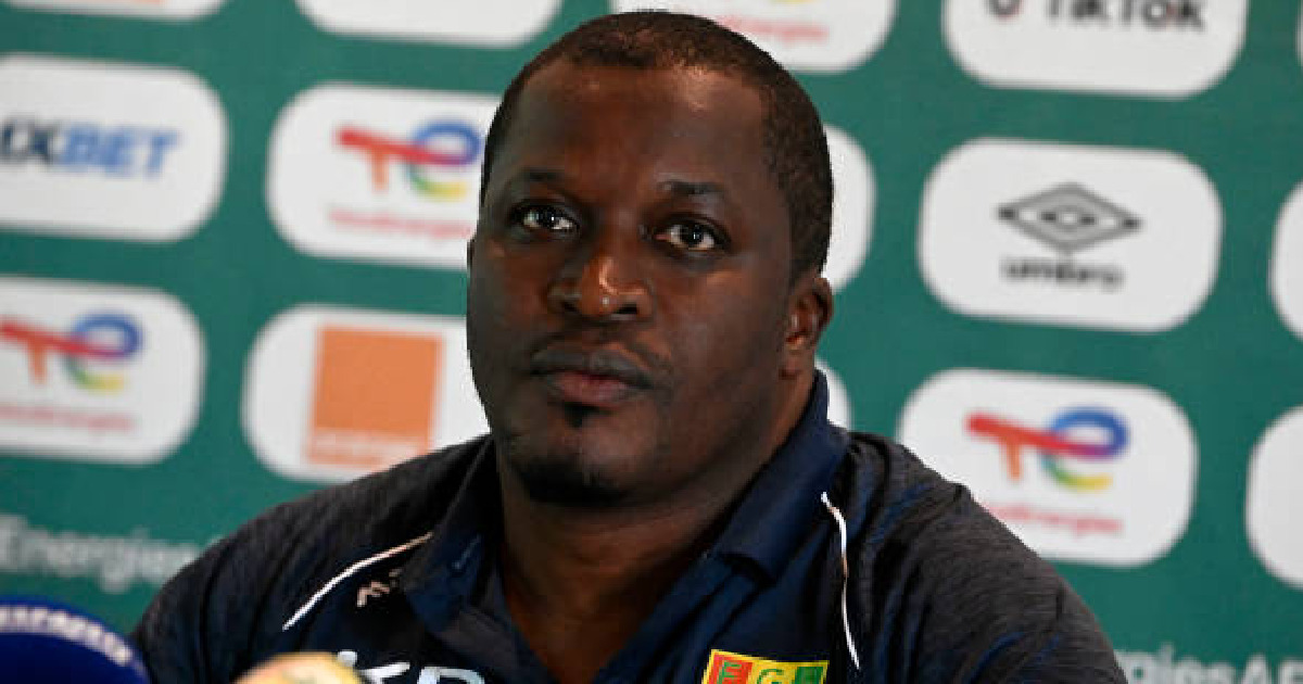 Kaba Diawara, le sélectionneur de la Guinée.