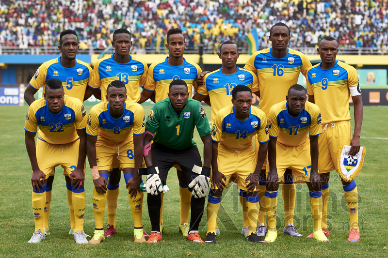 La sélection du Rwanda.