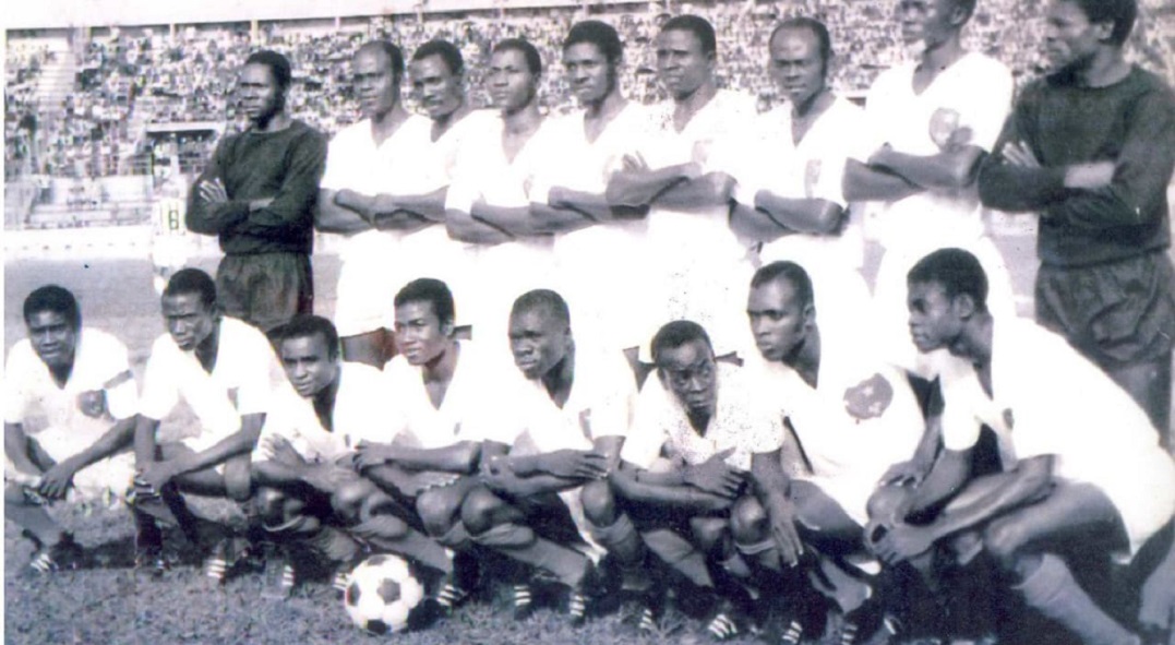 La sélection du Congo vainqueur de la CAN 1972.