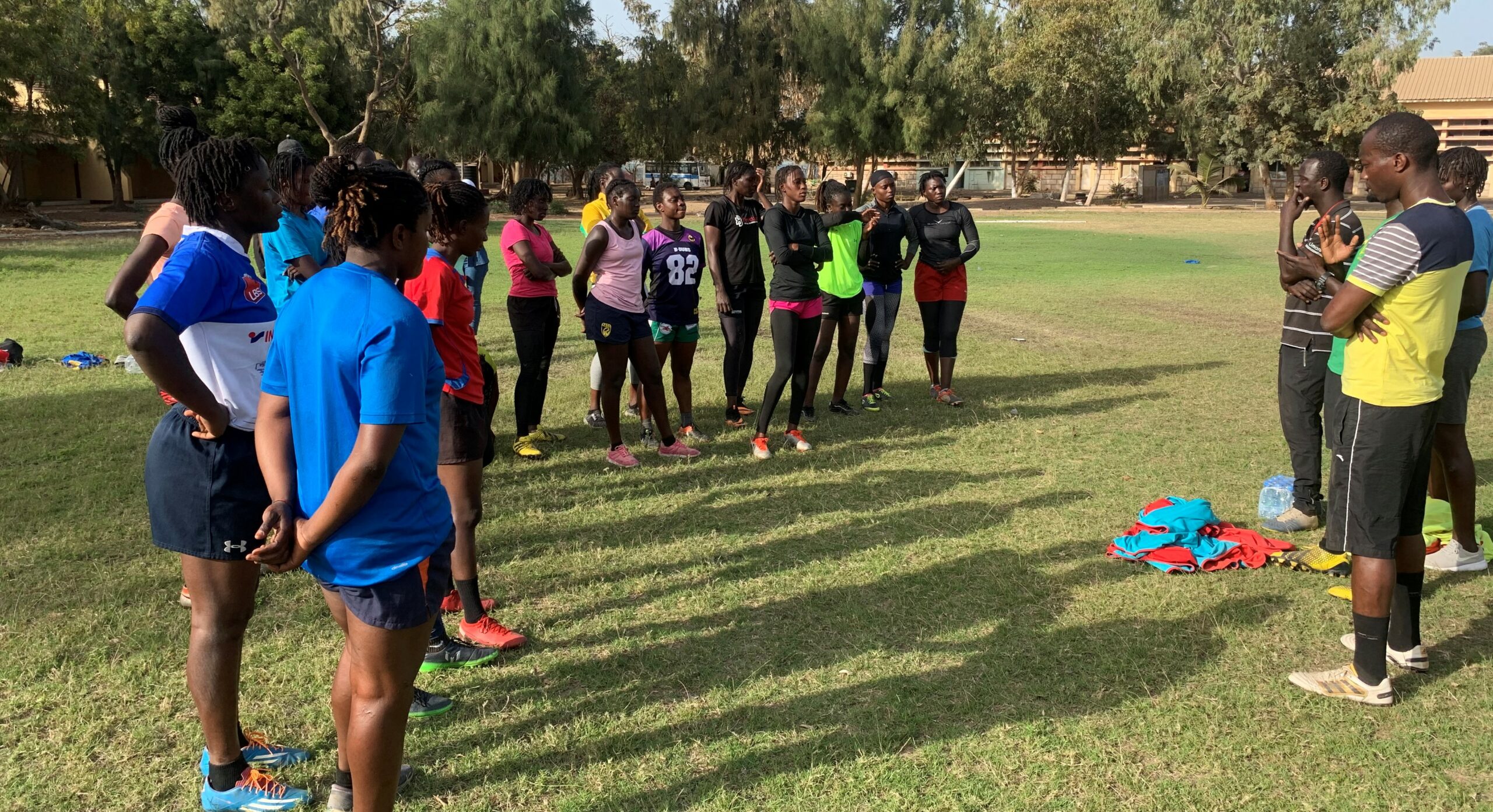 La sélection féminine sénégalaise de rugby à VII.