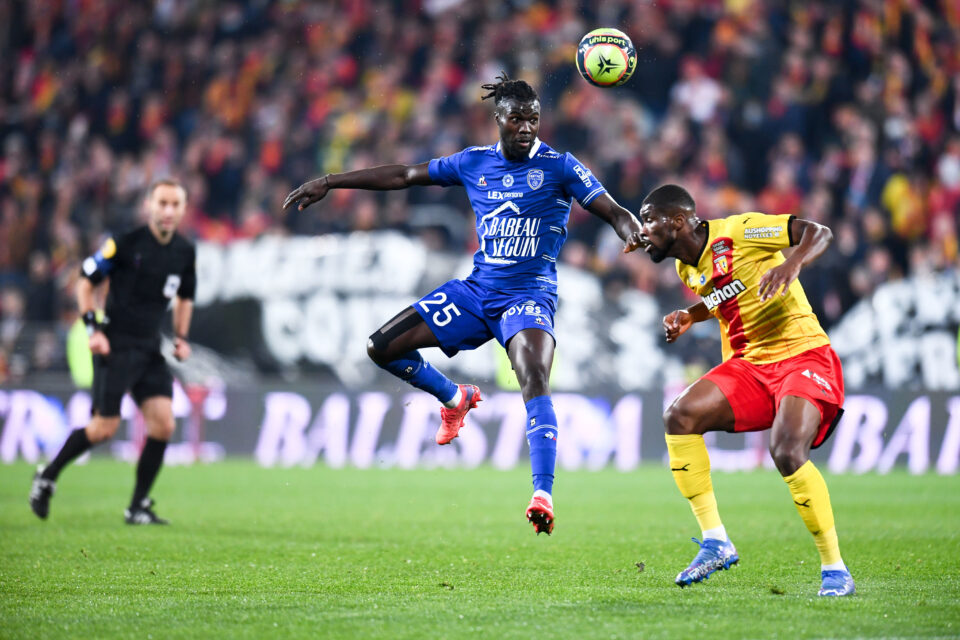 25 Mama BALDE (estac) during the Ligue 1 match between Lens and Troyes at Stade Bollaert-Delelis on November 5, 2021 in Lens, France. (Photo by Philippe Lecoeur/FEP/Icon Sport) - Mama BALDE - Stade Bollaert-Delelis - Lens (France)