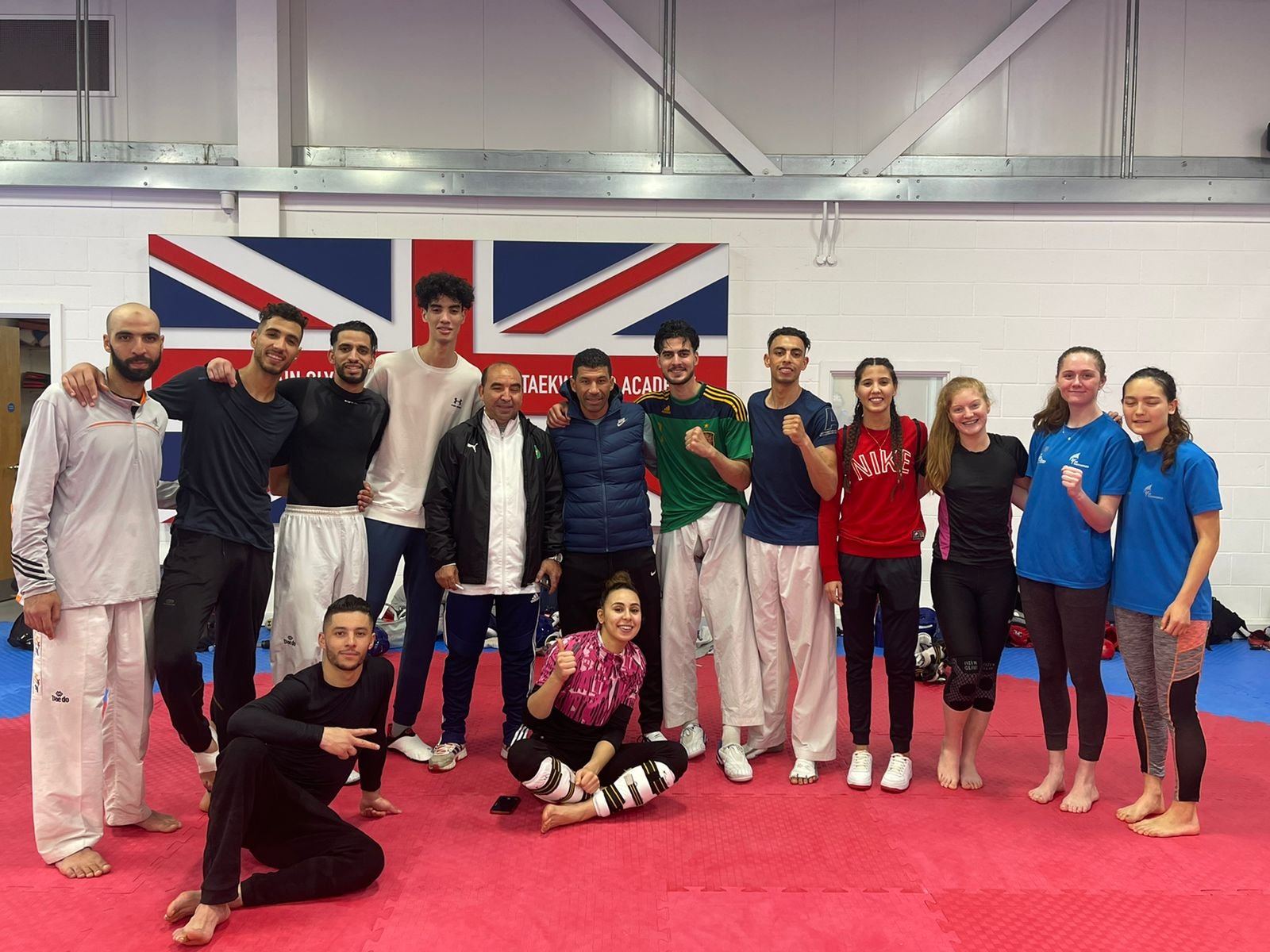 la sélection marocaine taekwondo - Manchester