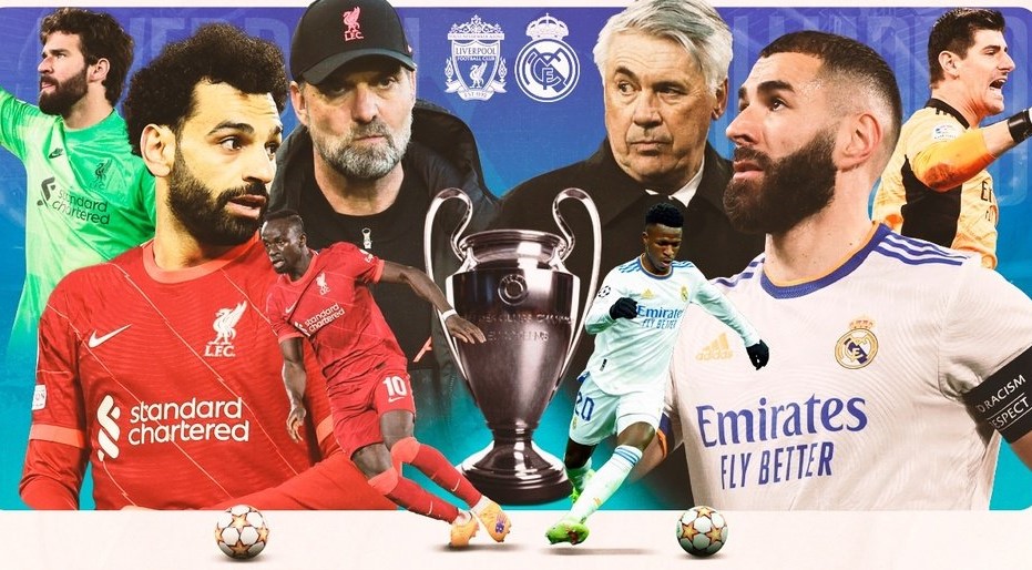Finale Ligue des champions 2022 Liverpool vs Real Madrid