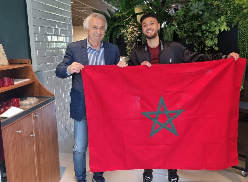 Noussair Mazraoui et Vahid Halilhodzic