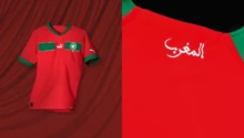 Le nouveau maillot du Maroc pour la Coupe du monde 2022