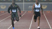 100m Akani Simbine et Ferdinand Omanyala se font face