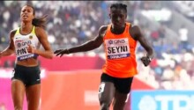 Aminatou Seyni championne d'Afrique du 200m