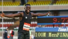 Ferdinand Omanyala champion d'Afrique 100m